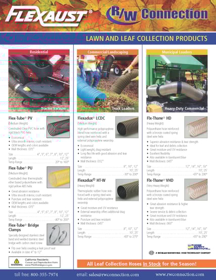 Flexaust Lawn & Leaf Flyer