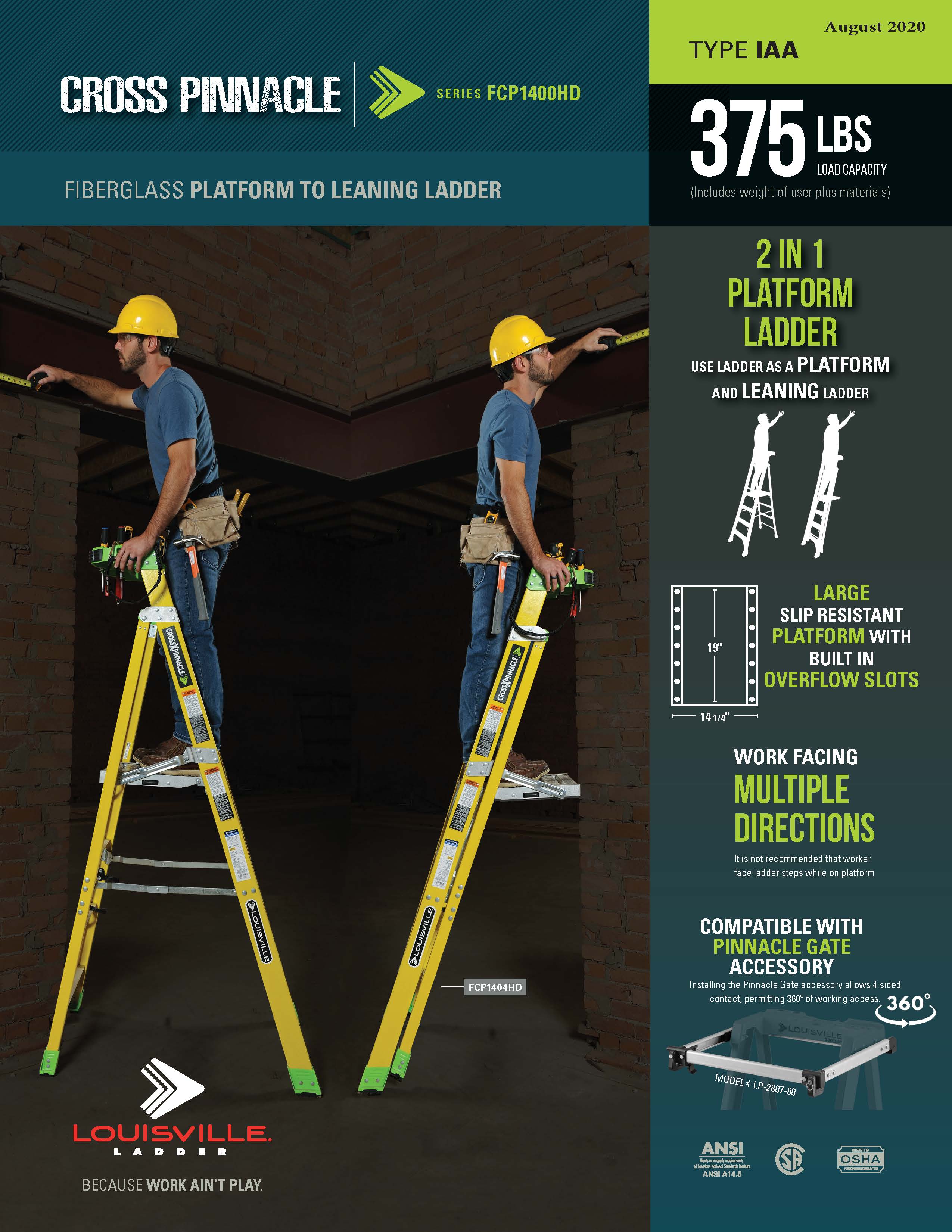 Louisville Ladder Cross Pinnacle